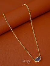 CL1011657 - Natural Stone Pendant Simple Necklace 2-Zilmor